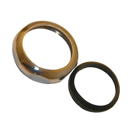 Larsen Supply Co 03-1873 1.5 in. Brass Slip Nut Kit, 6PK 662413